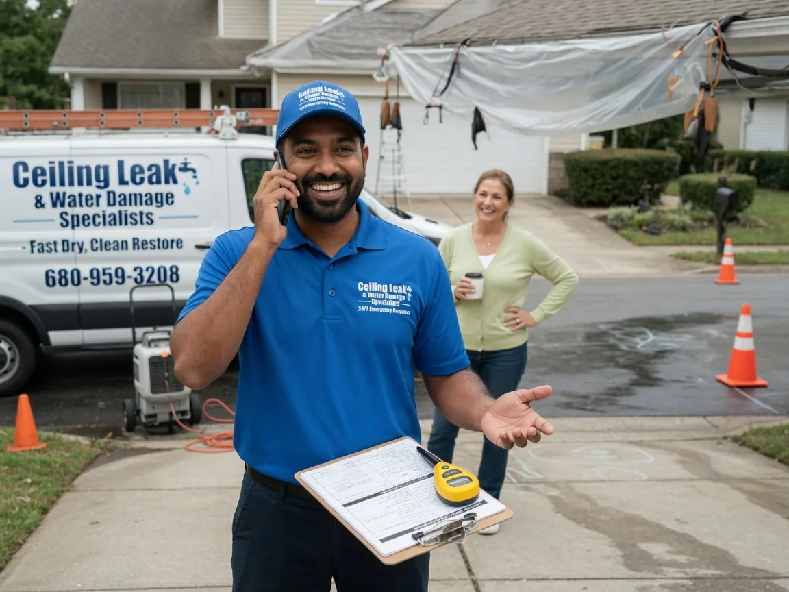 Ceiling Leak Cleanup Heath, MA FAQs